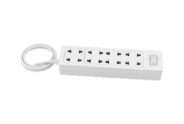 Extensão elétrica com proteção