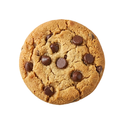 Cookies com gotas de chocolate