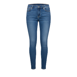 Calça jeans feminina reta