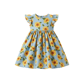 Vestido infantil casual