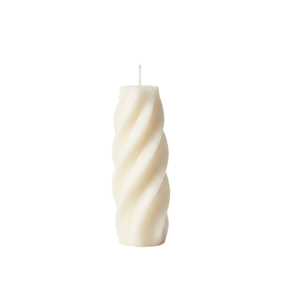 Vela decorativa sem perfume