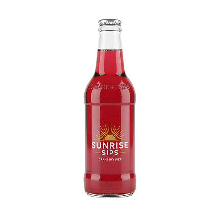 Refrigerante sabor cranberry