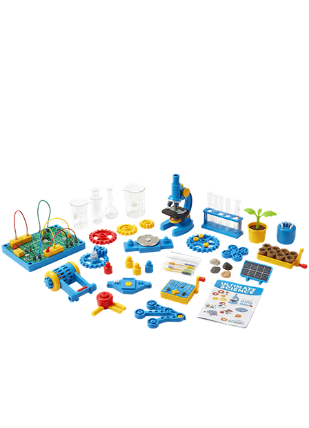 Kit de experiências científicas