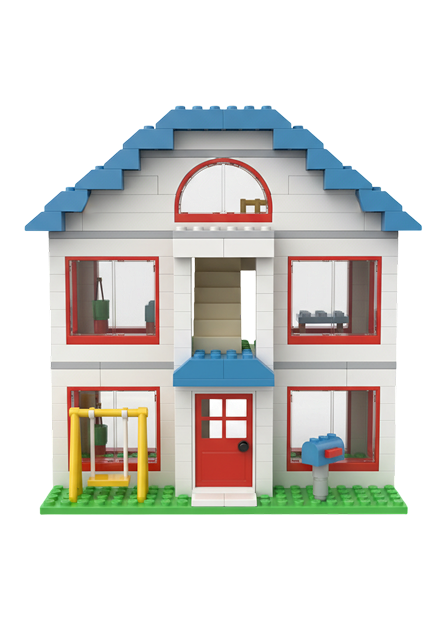 Casinha em miniatura